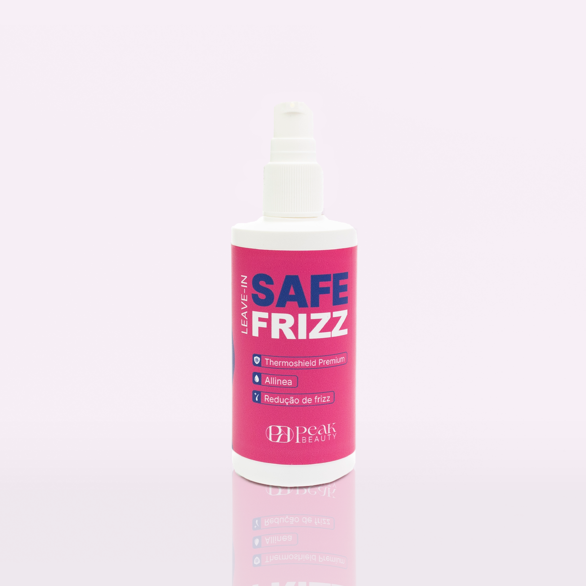 Safe Frizz, leave-in antifrizz com proteção térmica Peak Beauty