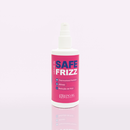 Safe Frizz, leave-in antifrizz com proteção térmica Peak Beauty