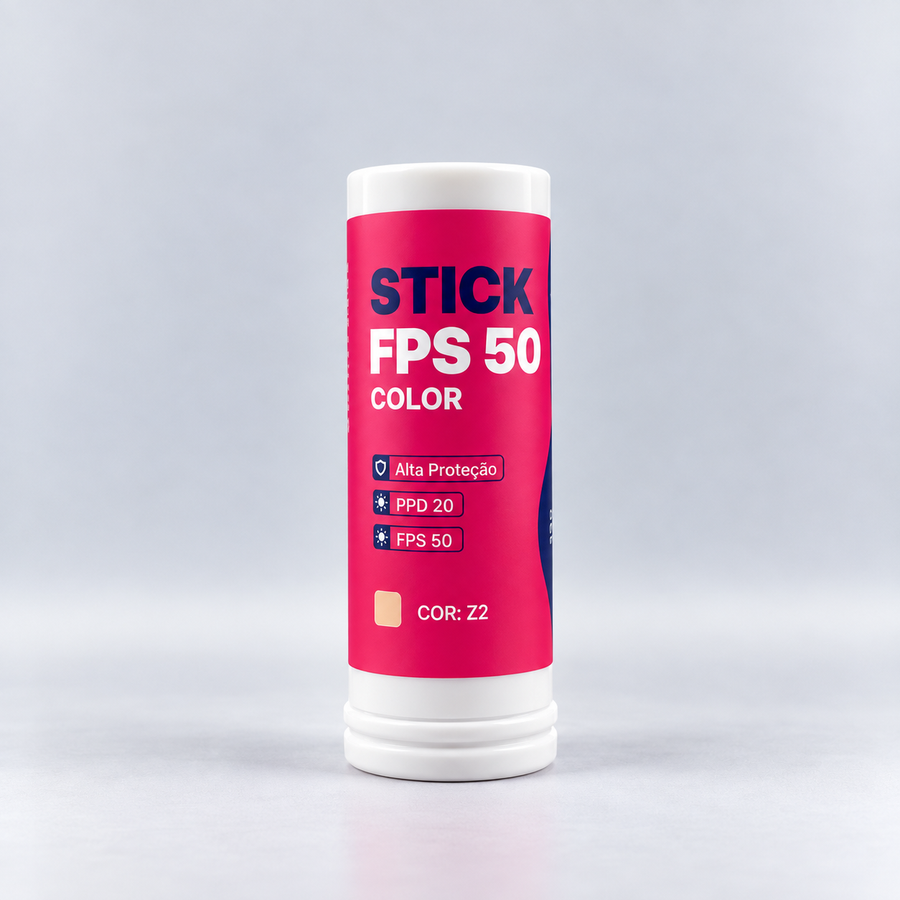 Stick FPS 50 Proteção Solar Mineral + Orgânica PPD 20 13g