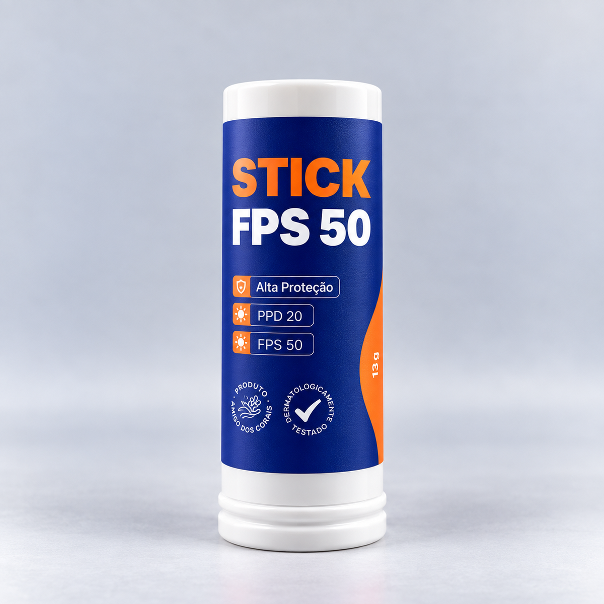 Stick FPS 50 Proteção Solar Mineral + Orgânica PPD 20 13g