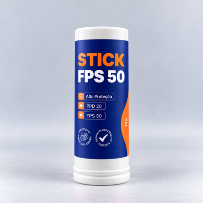 Stick FPS 50 Proteção Solar Mineral + Orgânica PPD 20 13g